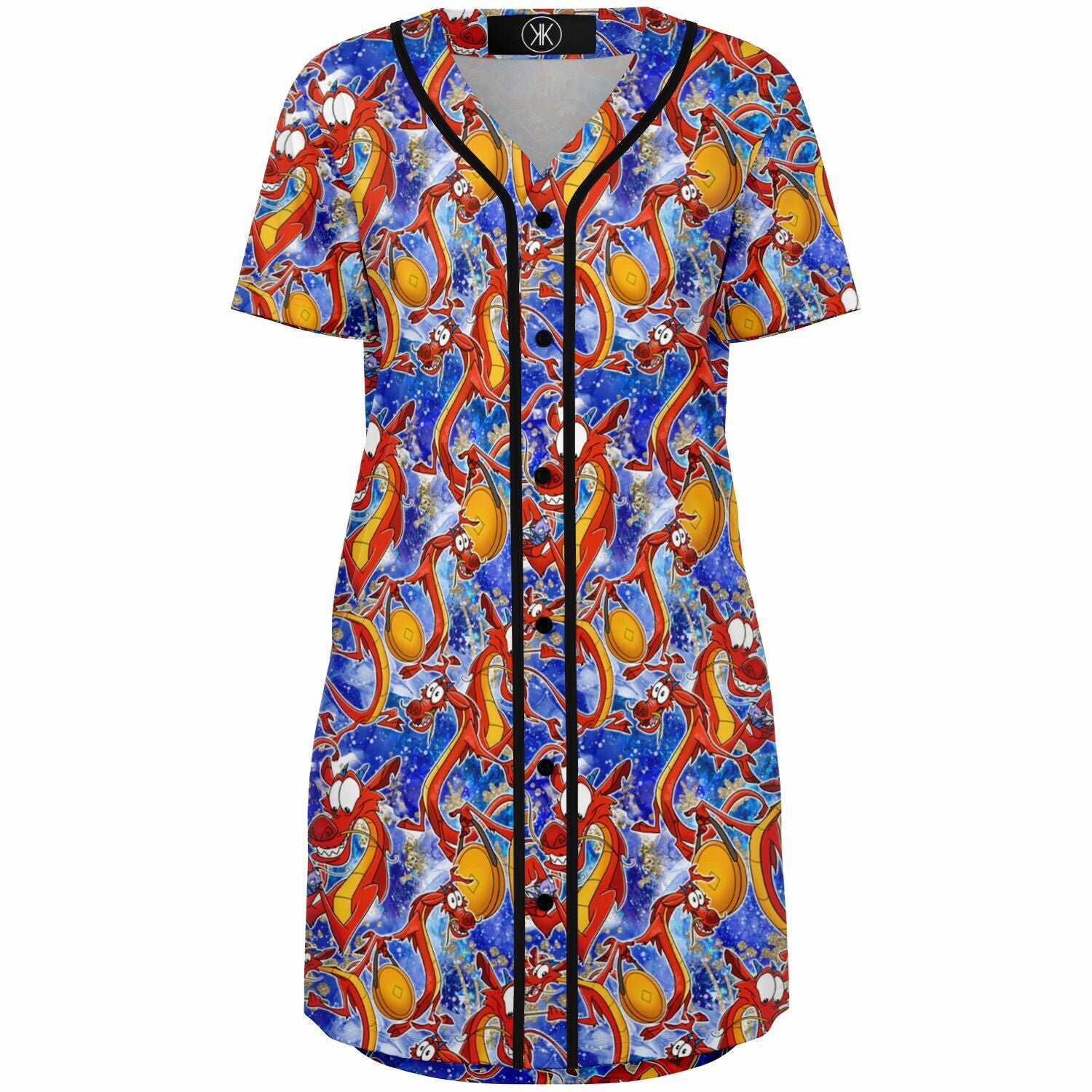 Mushu - Baseball Jersey Dress