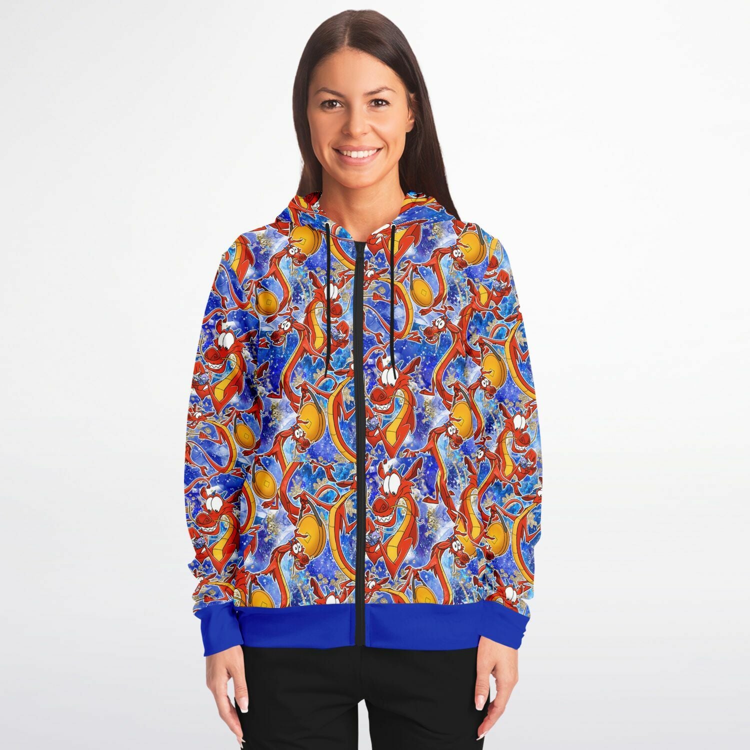 Mushu - Zip-Up Hoodie