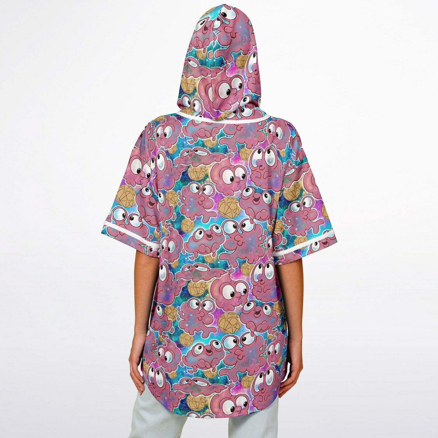 Morphie -  Hooded Baseball Jersey