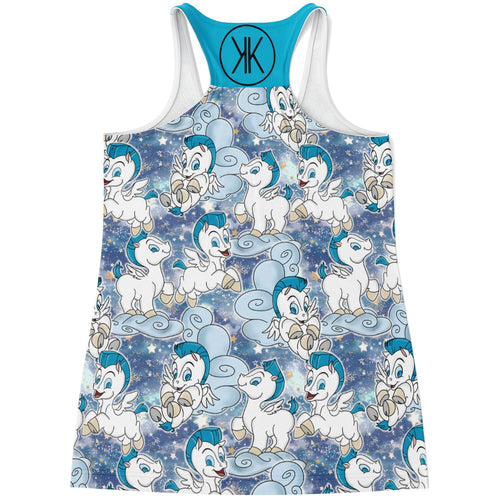 Baby Pegasus - Flowy Racerback Tank Top