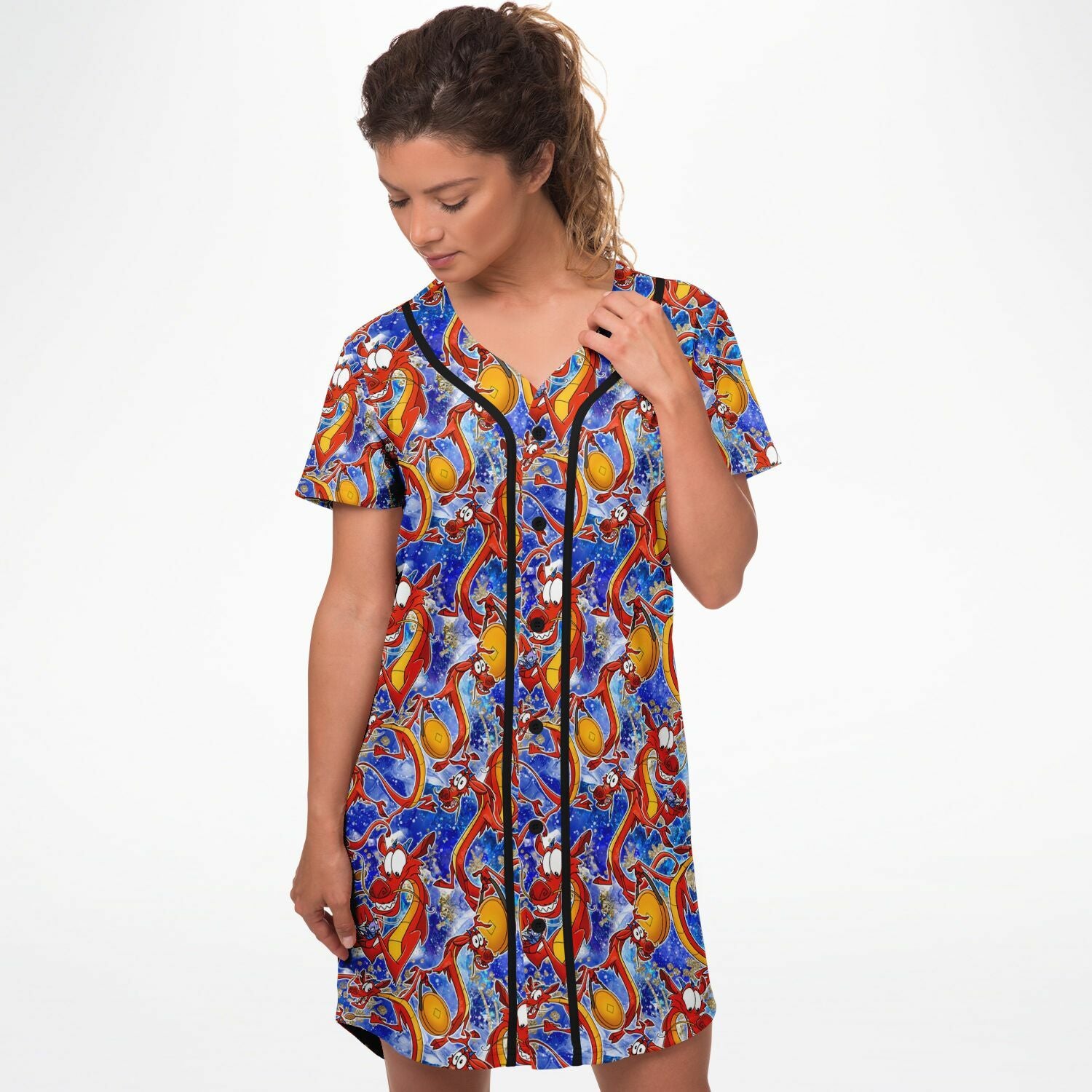 Mushu - Baseball Jersey Dress