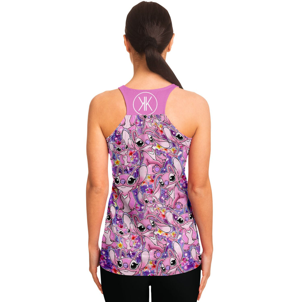 Angel - Flowy Racerback Tank Top