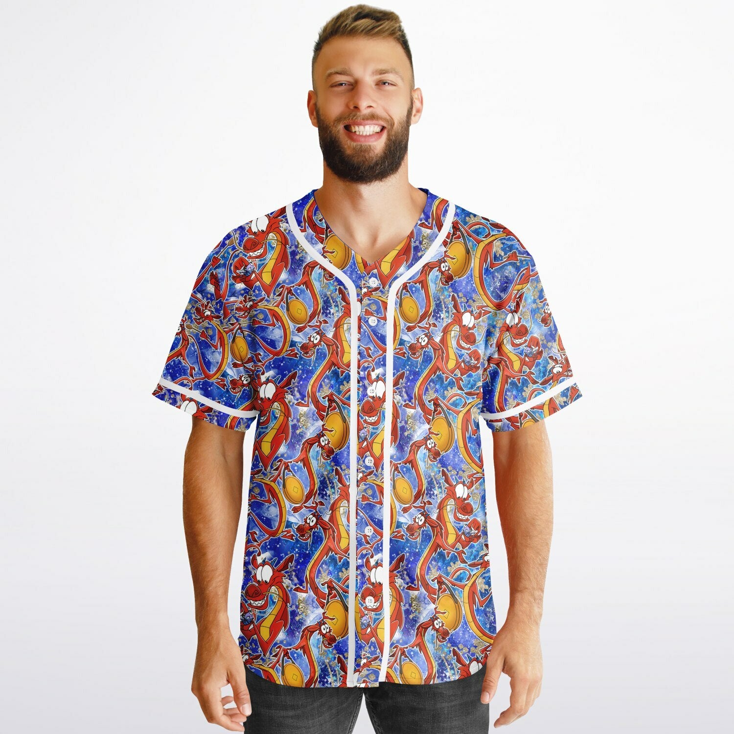 Mushu - Reversible Baseball Jersey