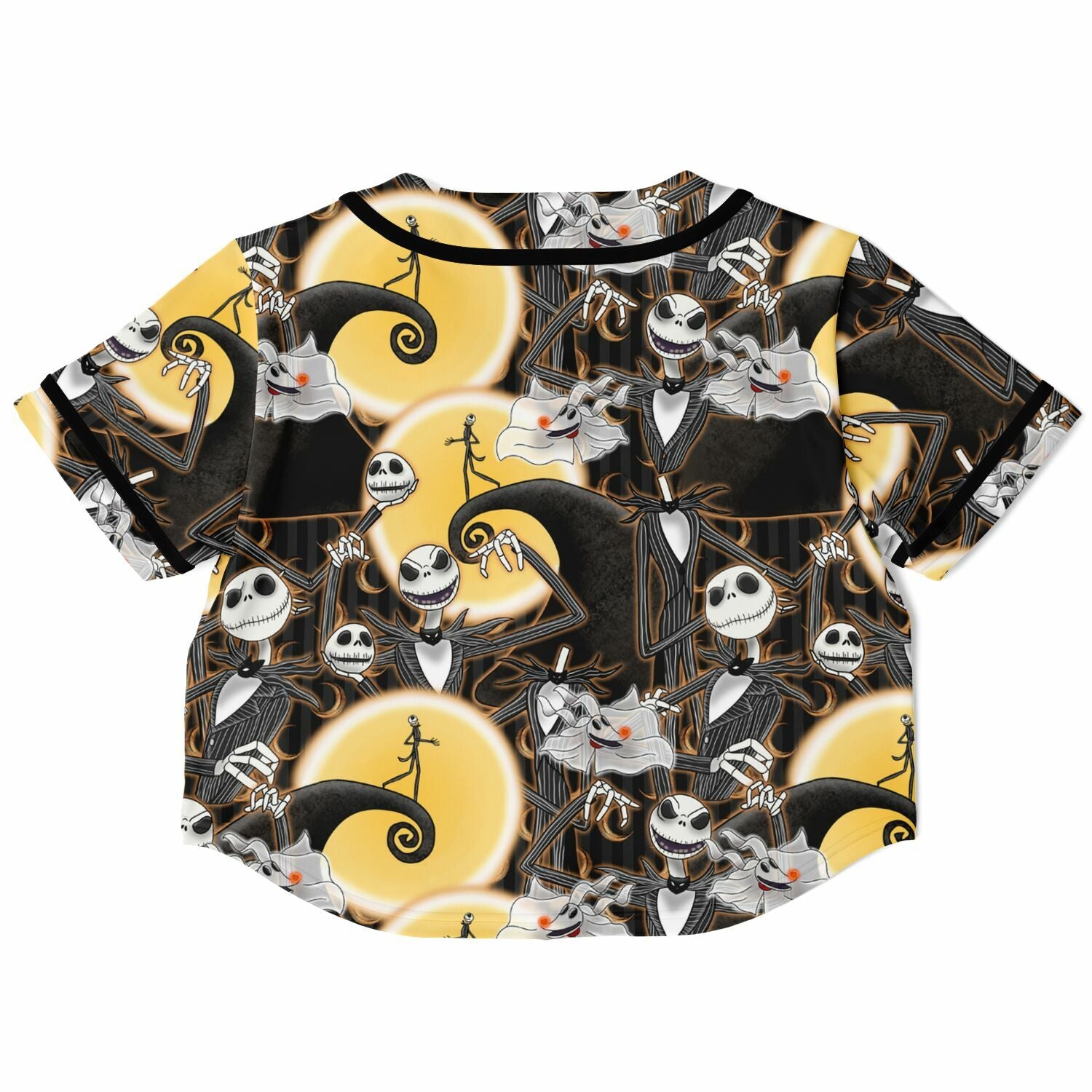 Jack Skellington - Cropped Baseball Jersey
