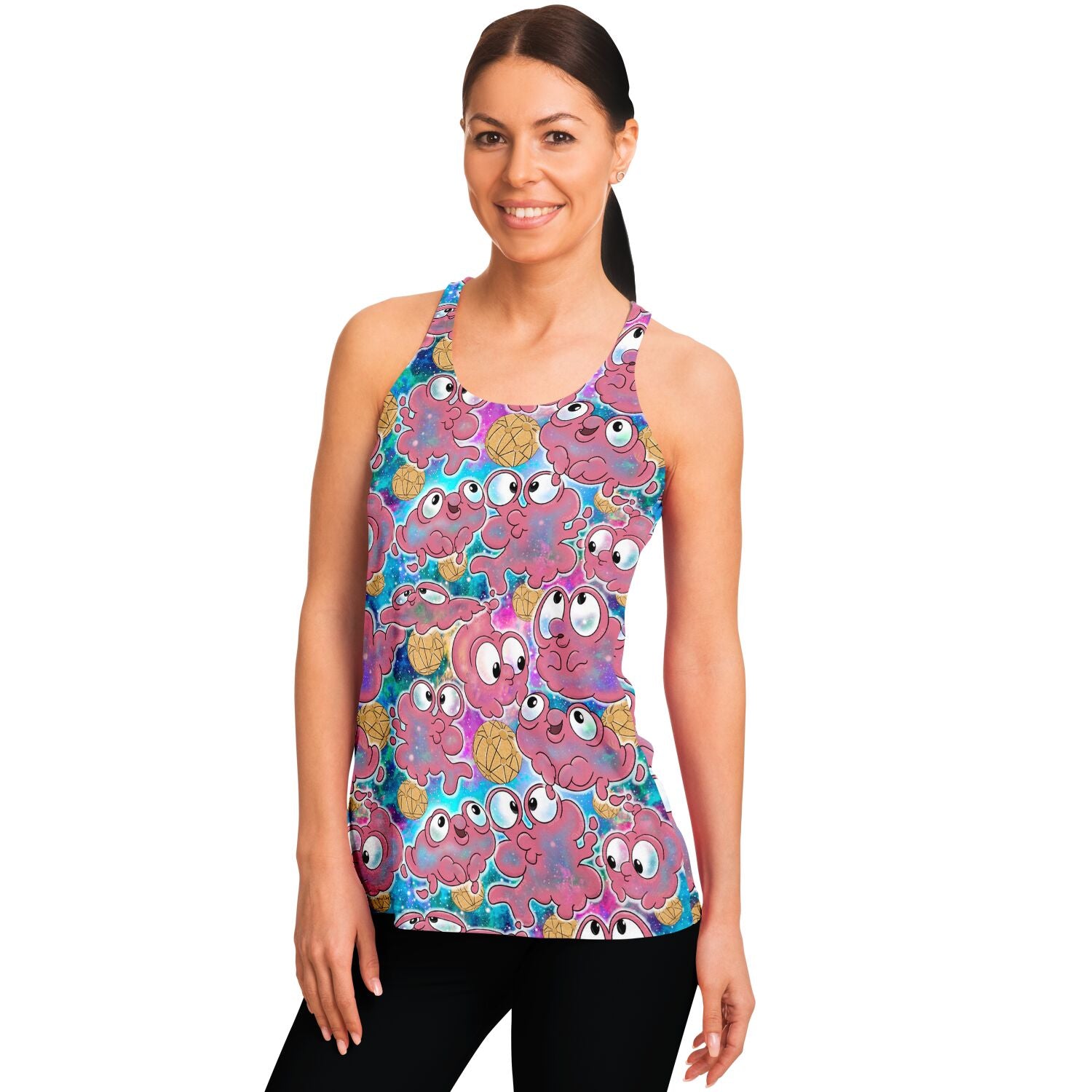Morphie - Flowy Racerback Tank Top