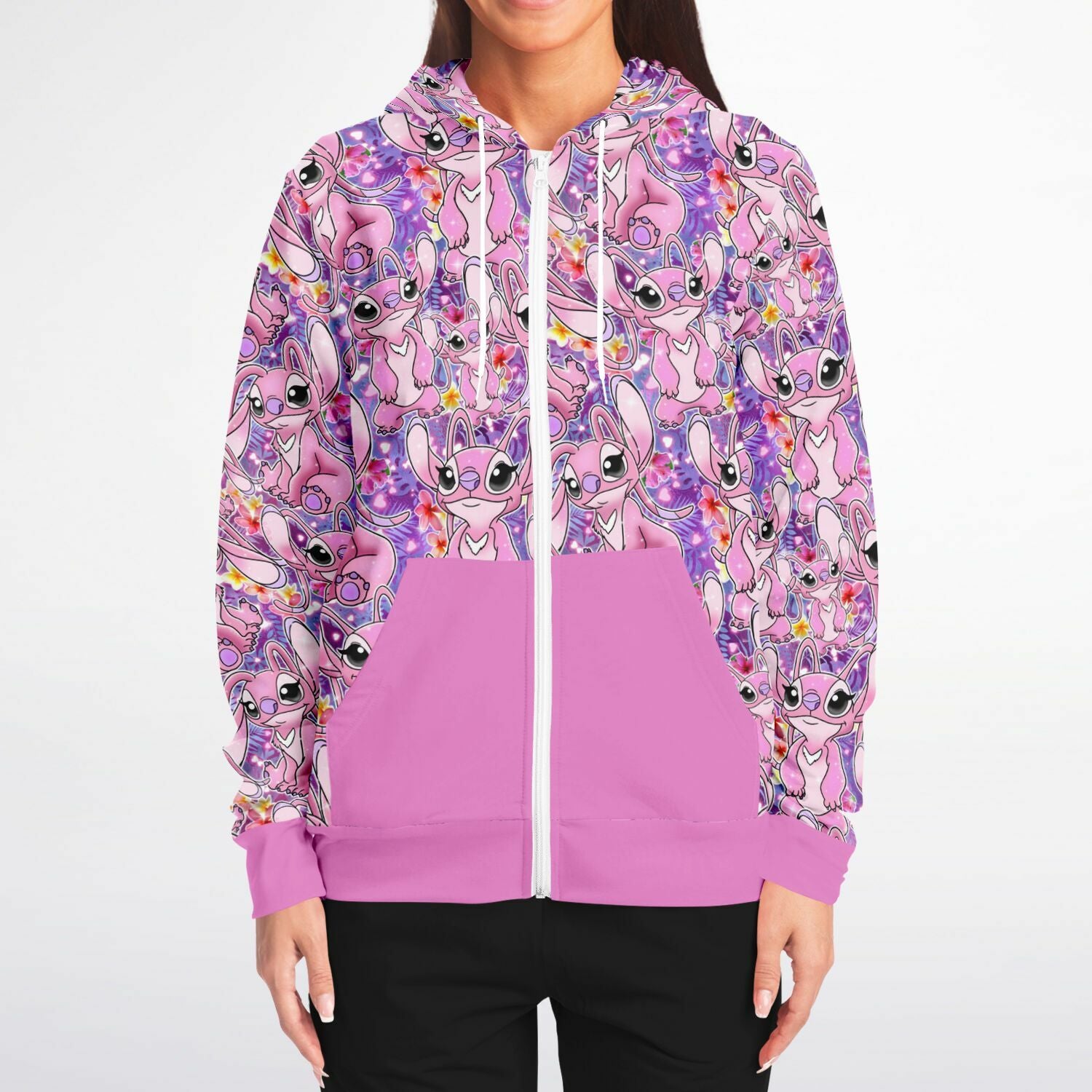 Angel - Zip-Up Hoodie