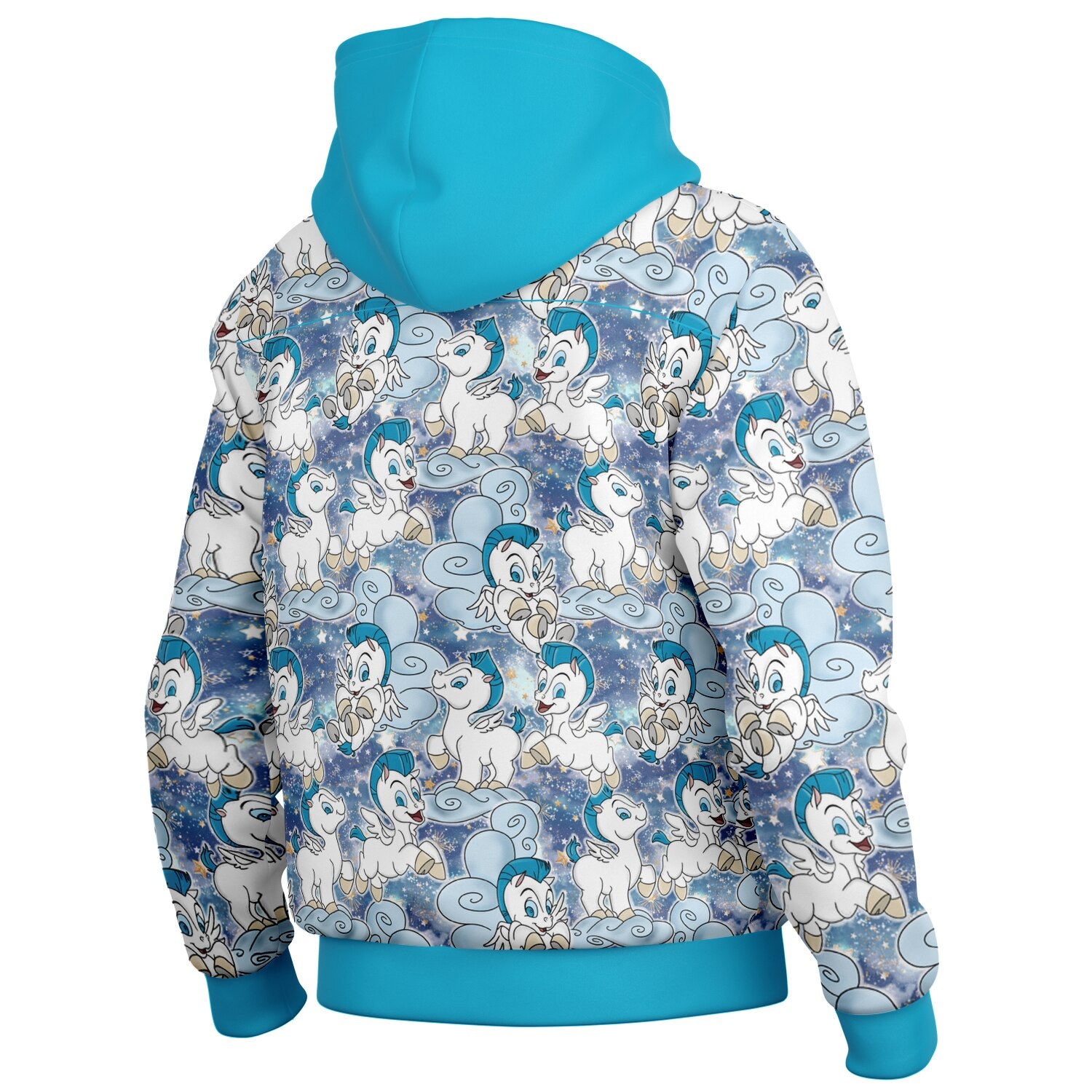 Baby Pegasus - Hooded Baseball Jacket