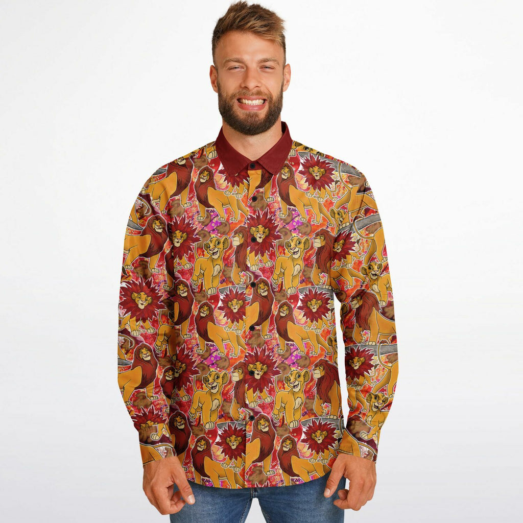 Simba - Long Sleeve Button Down Shirt