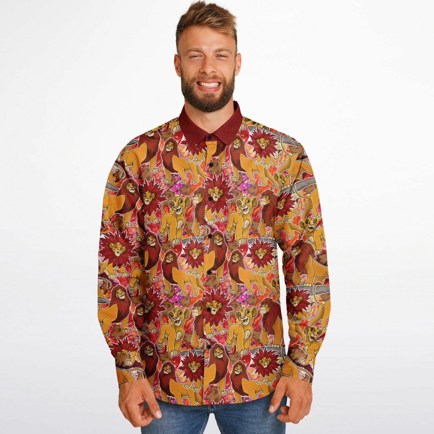 Simba - Long Sleeve Button Down Shirt