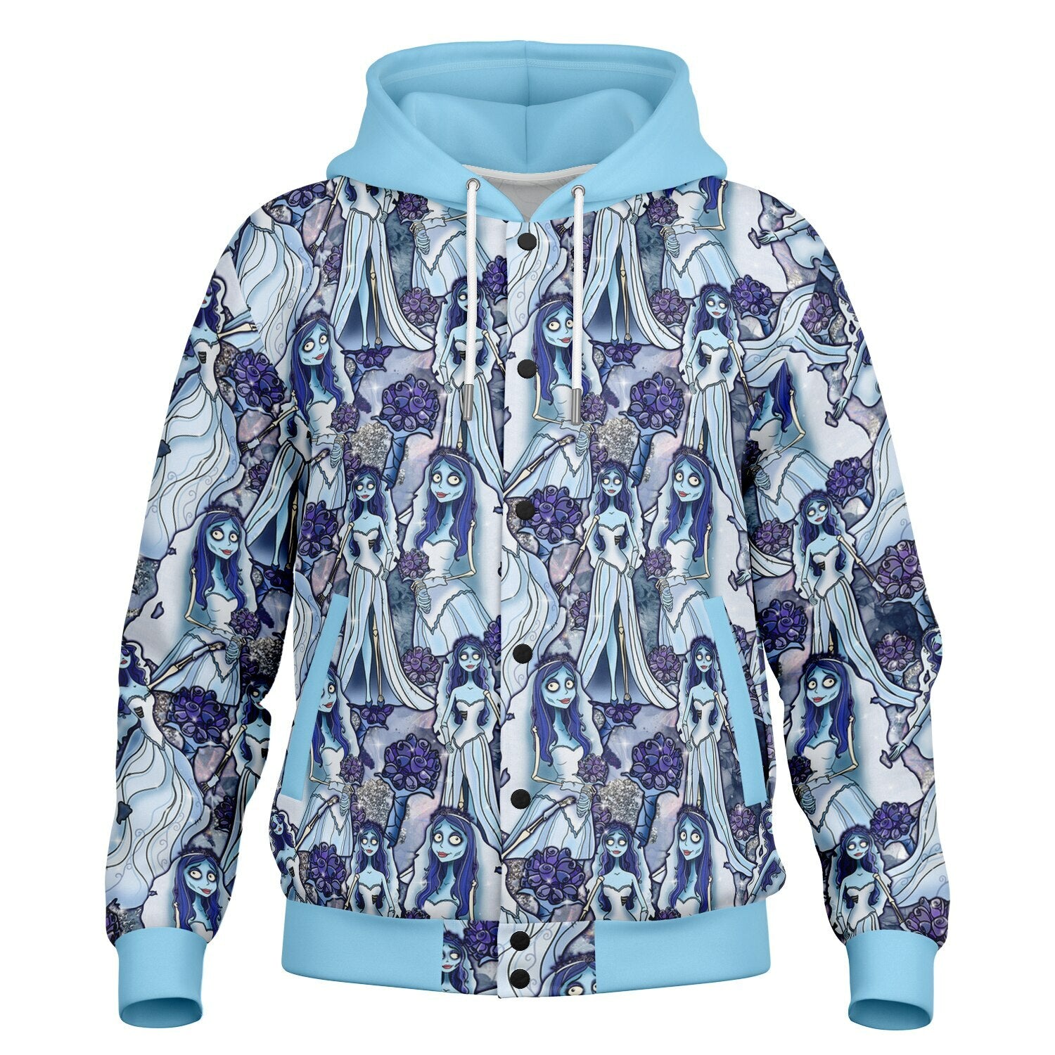 Emily - Hooded Baseball Jacket