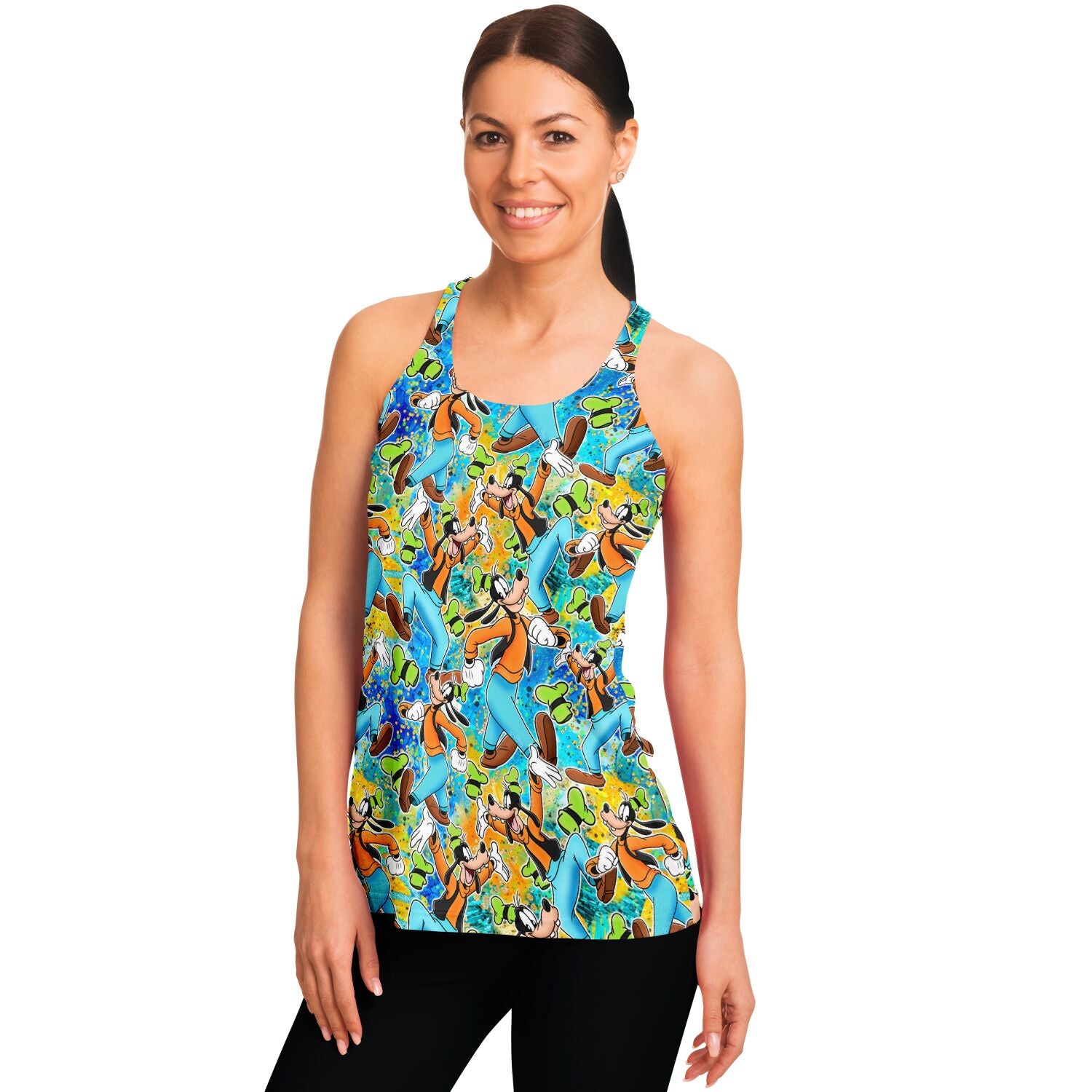 Goofy - Flowy Racerback Tank Top