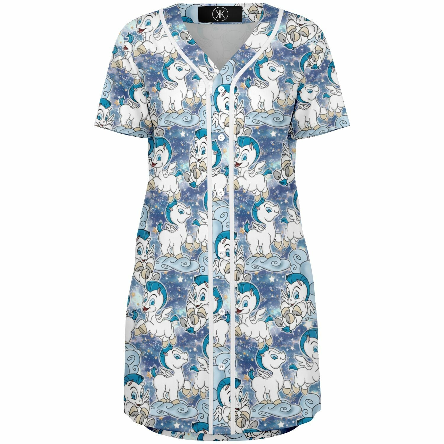 Baby Pegasus - Baseball Jersey Dress