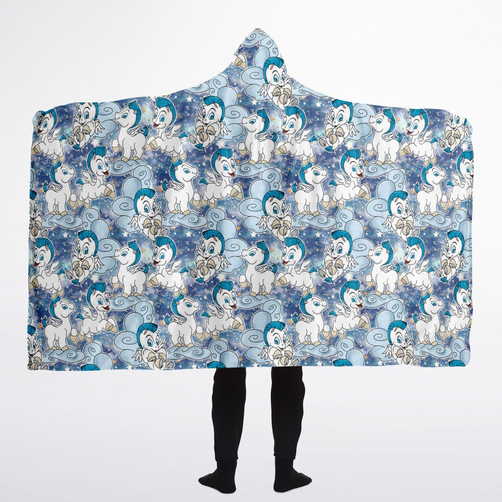 Baby Pegasus - Hooded Blanket Sherpa