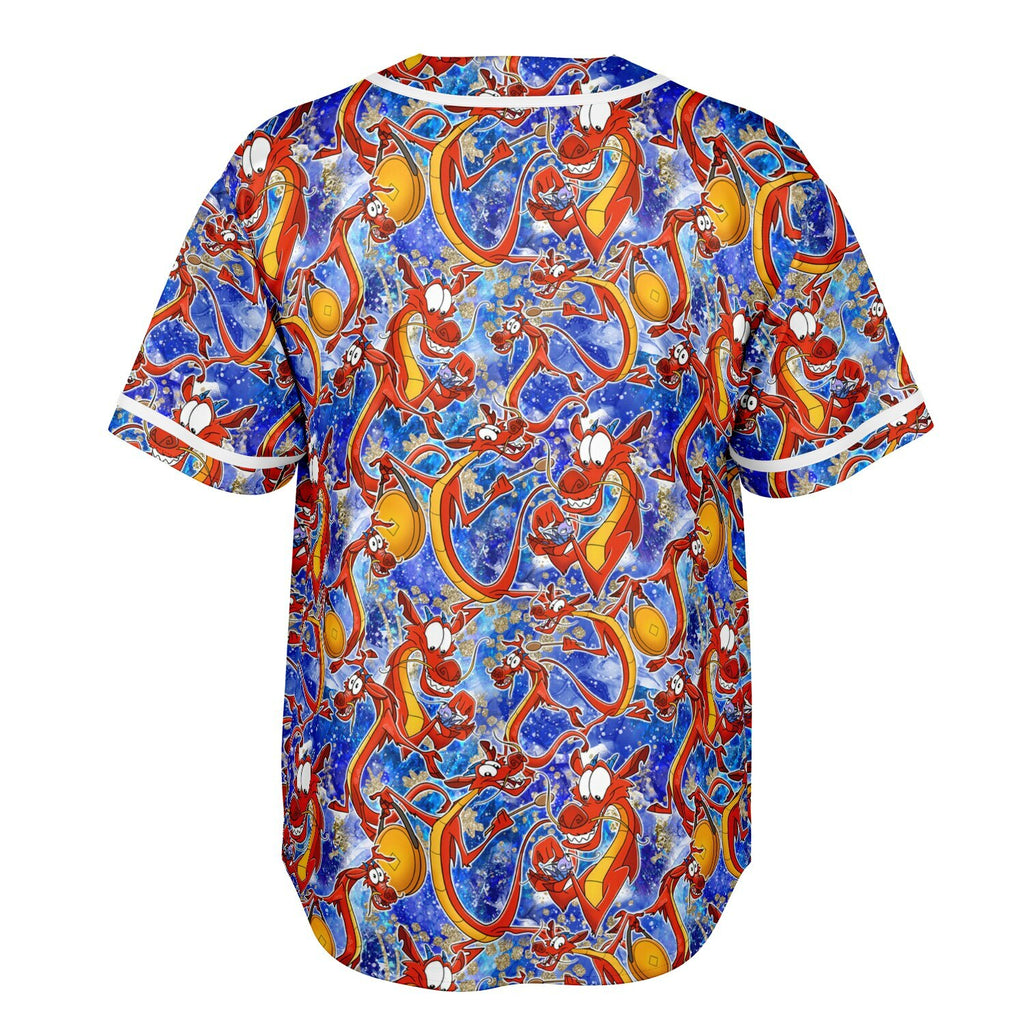 Mushu - Reversible Baseball Jersey