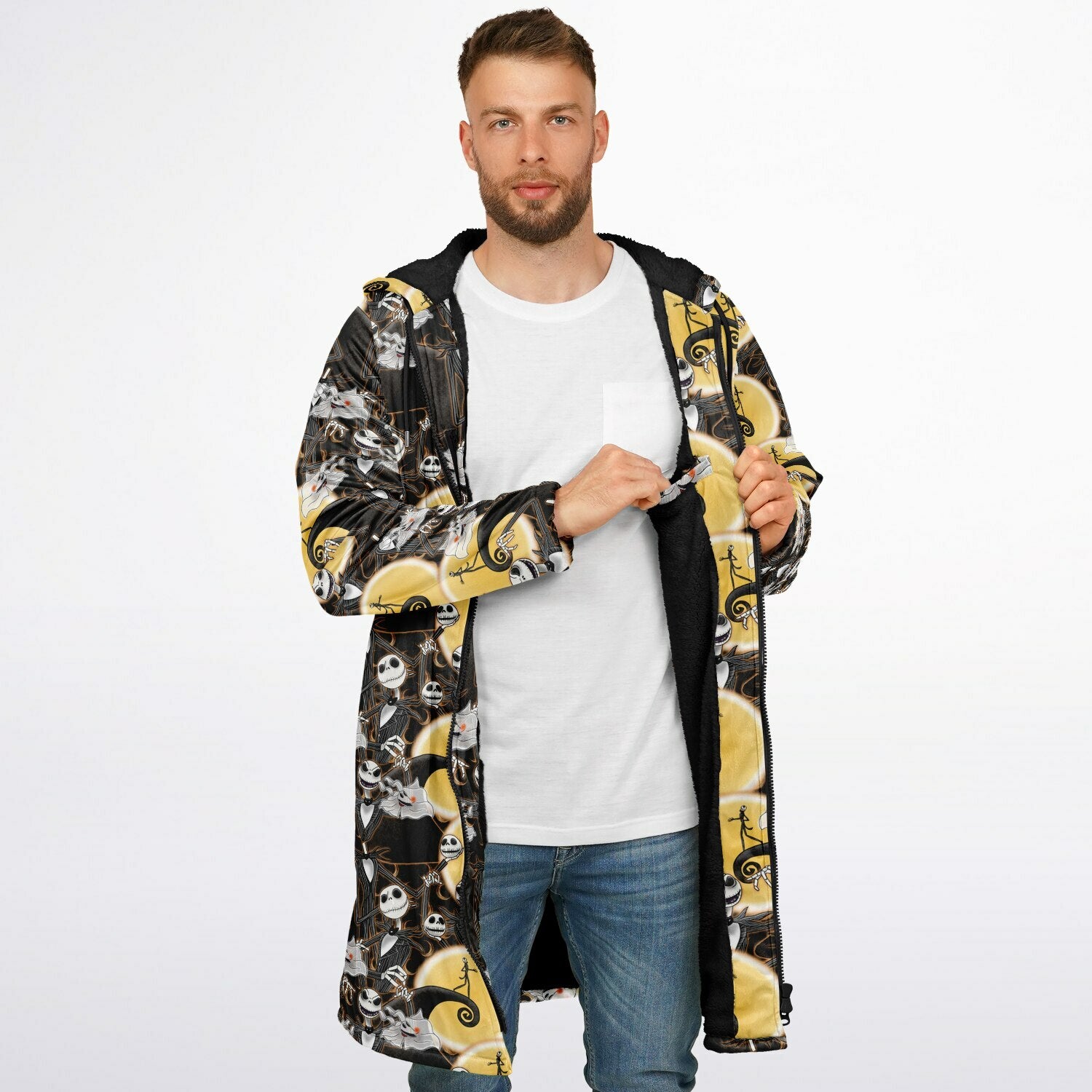 Jack Skellington - Zipper Cloak