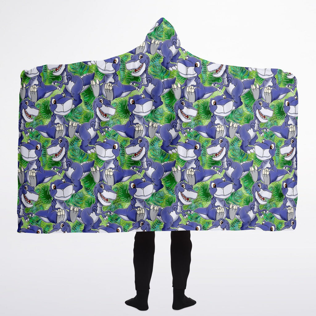 Chomper - Hooded Blanket Sherpa
