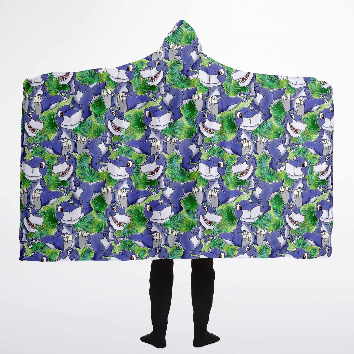 Chomper - Hooded Blanket Sherpa