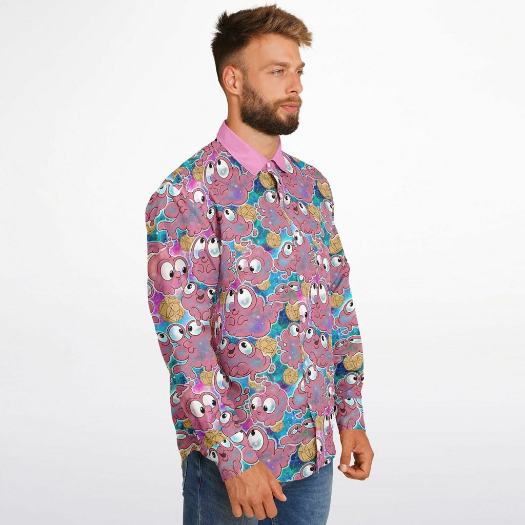 Morphie -  Long Sleeve Button Down Shirt