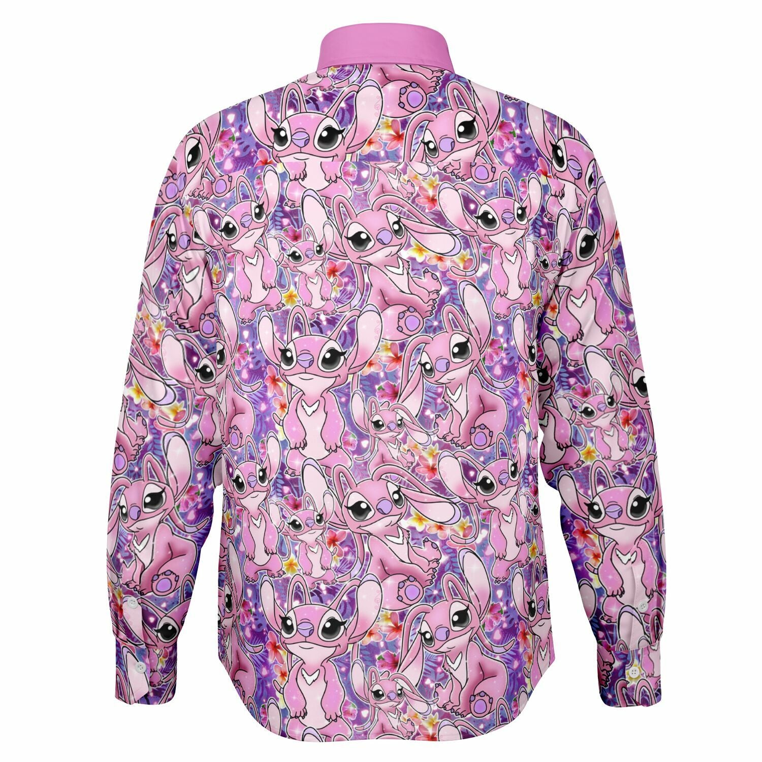 Angel - Long Sleeve Button Down Shirt