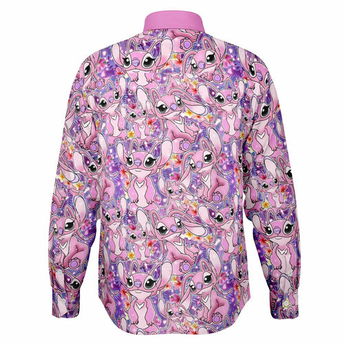 Angel - Long Sleeve Button Down Shirt