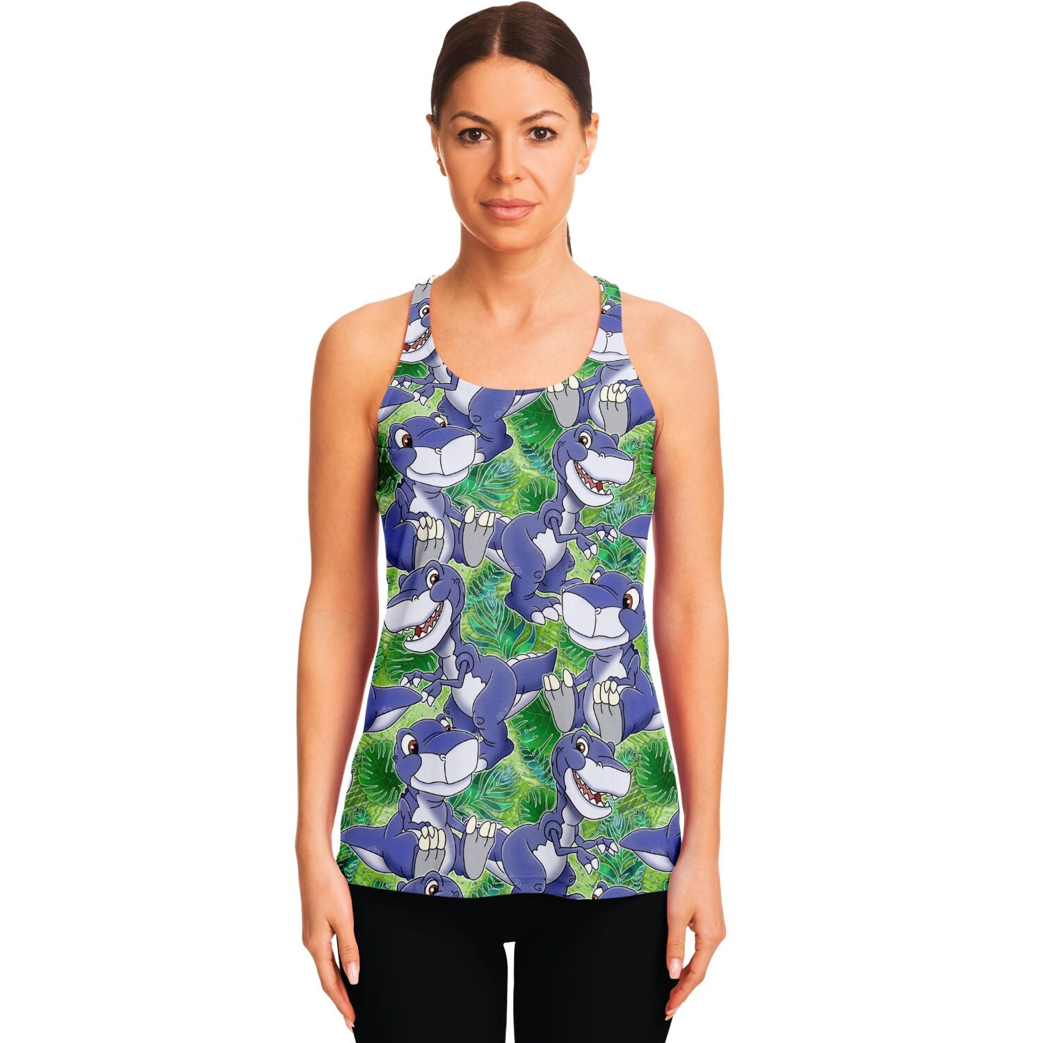 Chomper - Flowy Racerback Tank Top