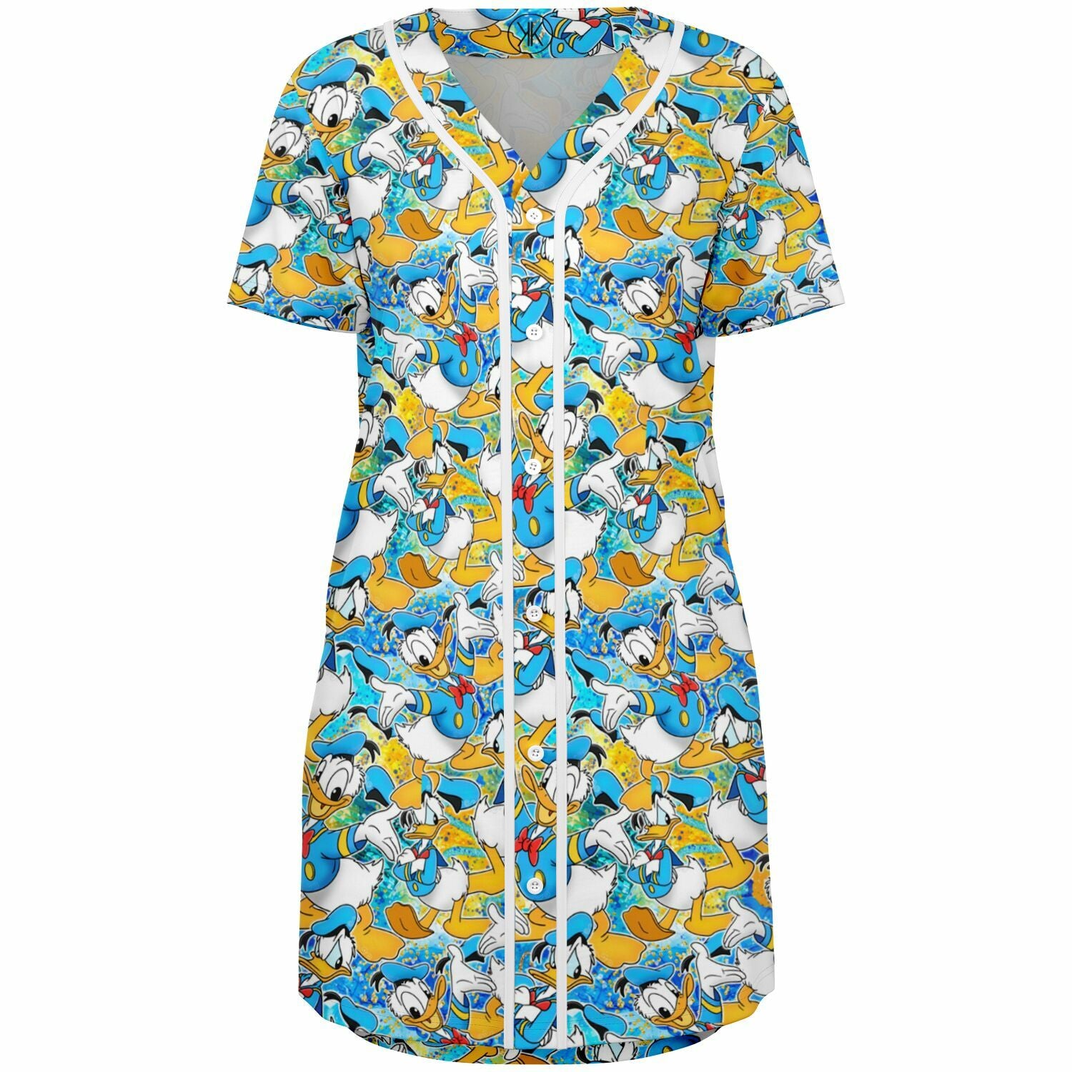 Donald Duck - Baseball Jersey Dress