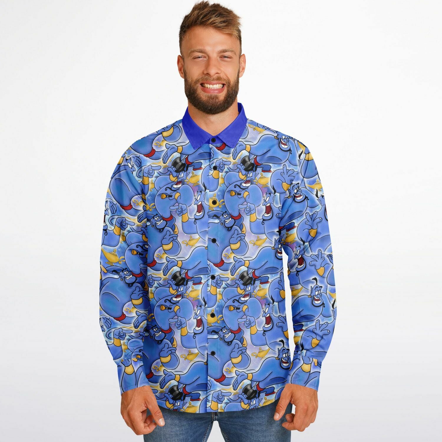 Genie - Long Sleeve Button Down Shirt