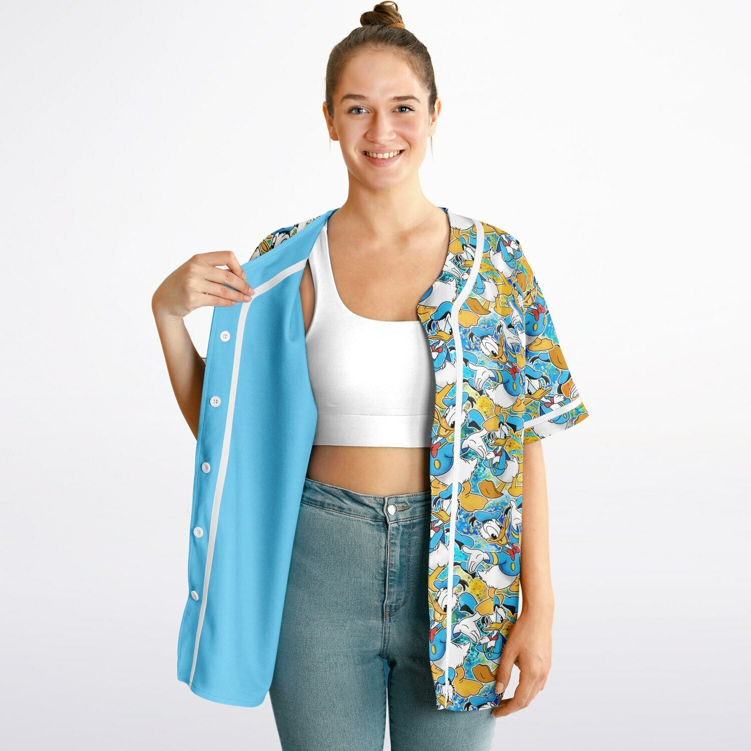 Donald Duck - Reversible Baseball Jersey