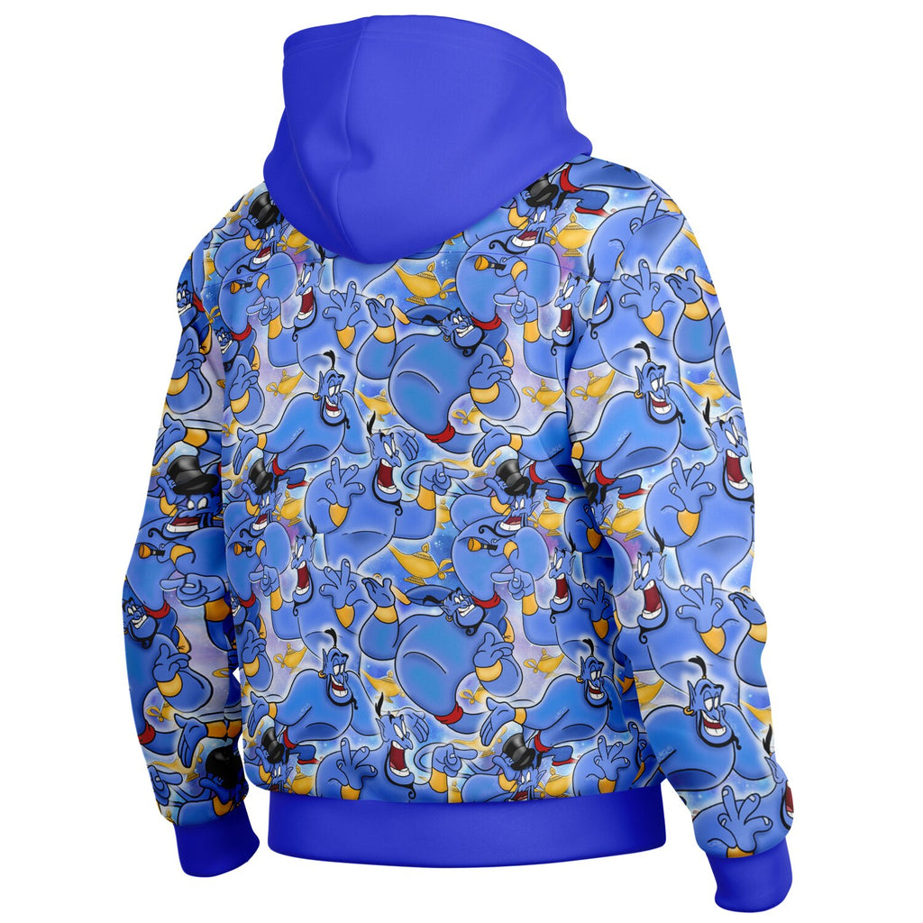 Genie - Hooded Baseball Jacket