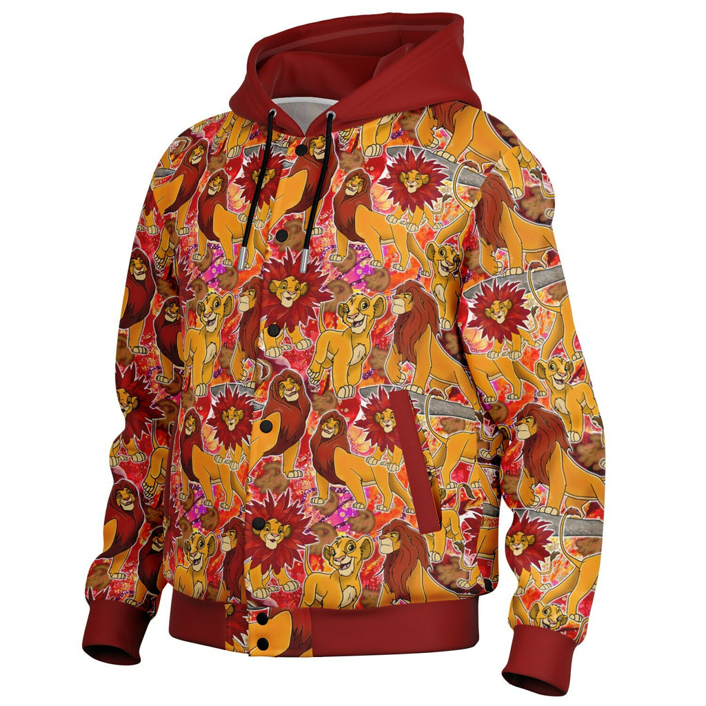 Simba - Hooded Baseball Jacket