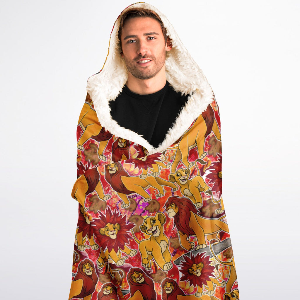 Simba - Hooded Blanket Sherpa