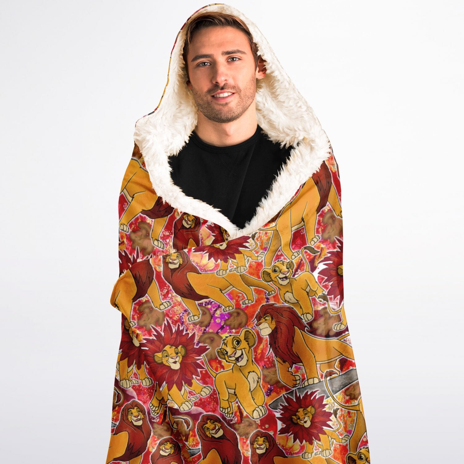 Simba - Hooded Blanket Sherpa