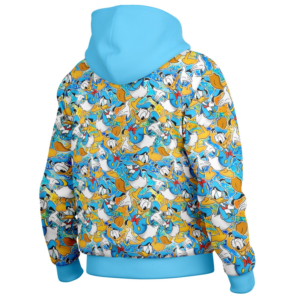 Donald Duck - Hooded Baseball Jacket