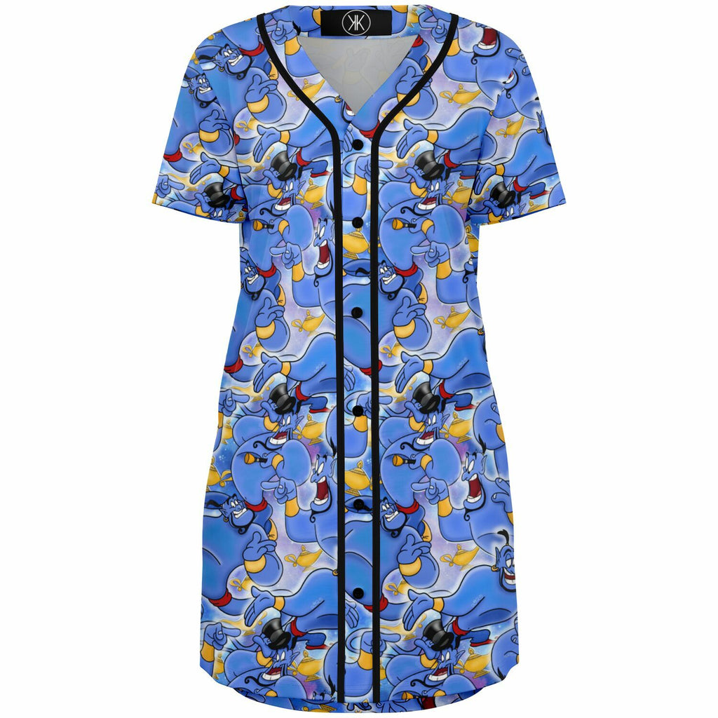 Genie - Baseball Jersey Dress