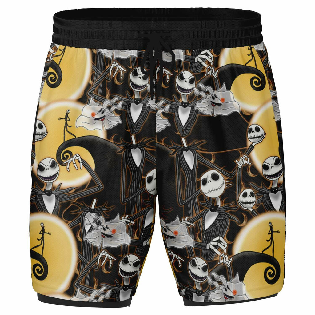 Jack Skellington - 2-in-1 Shorts