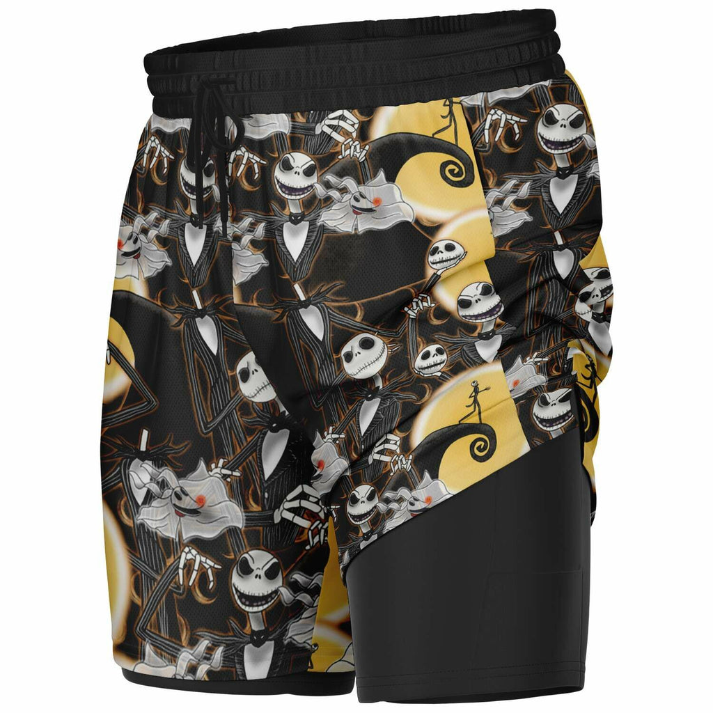 Jack Skellington - 2-in-1 Shorts