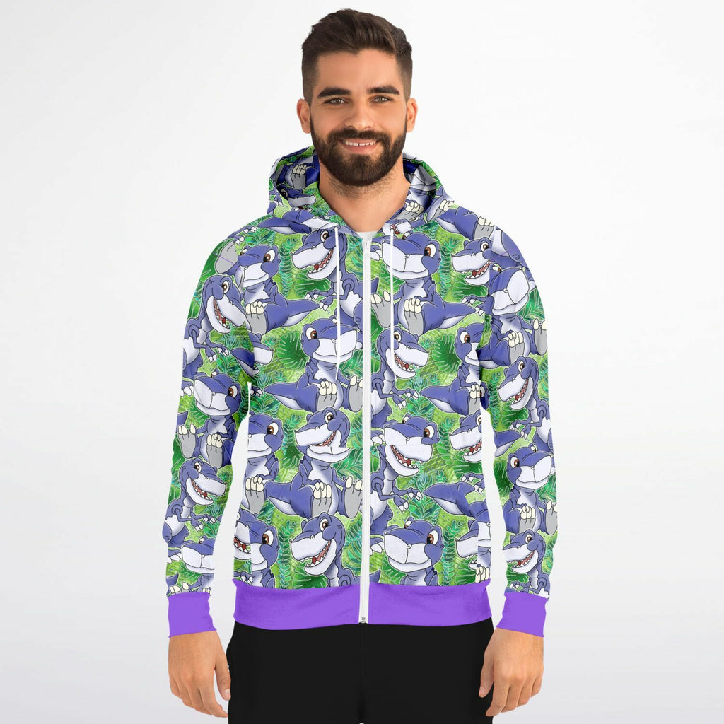 Chomper - Zip-Up Hoodie