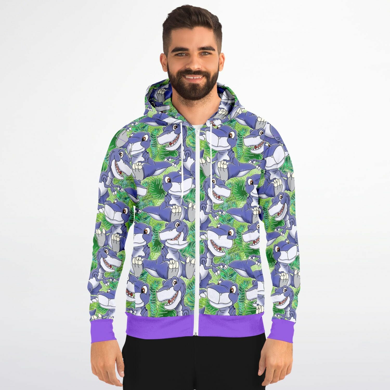 Chomper - Zip-Up Hoodie