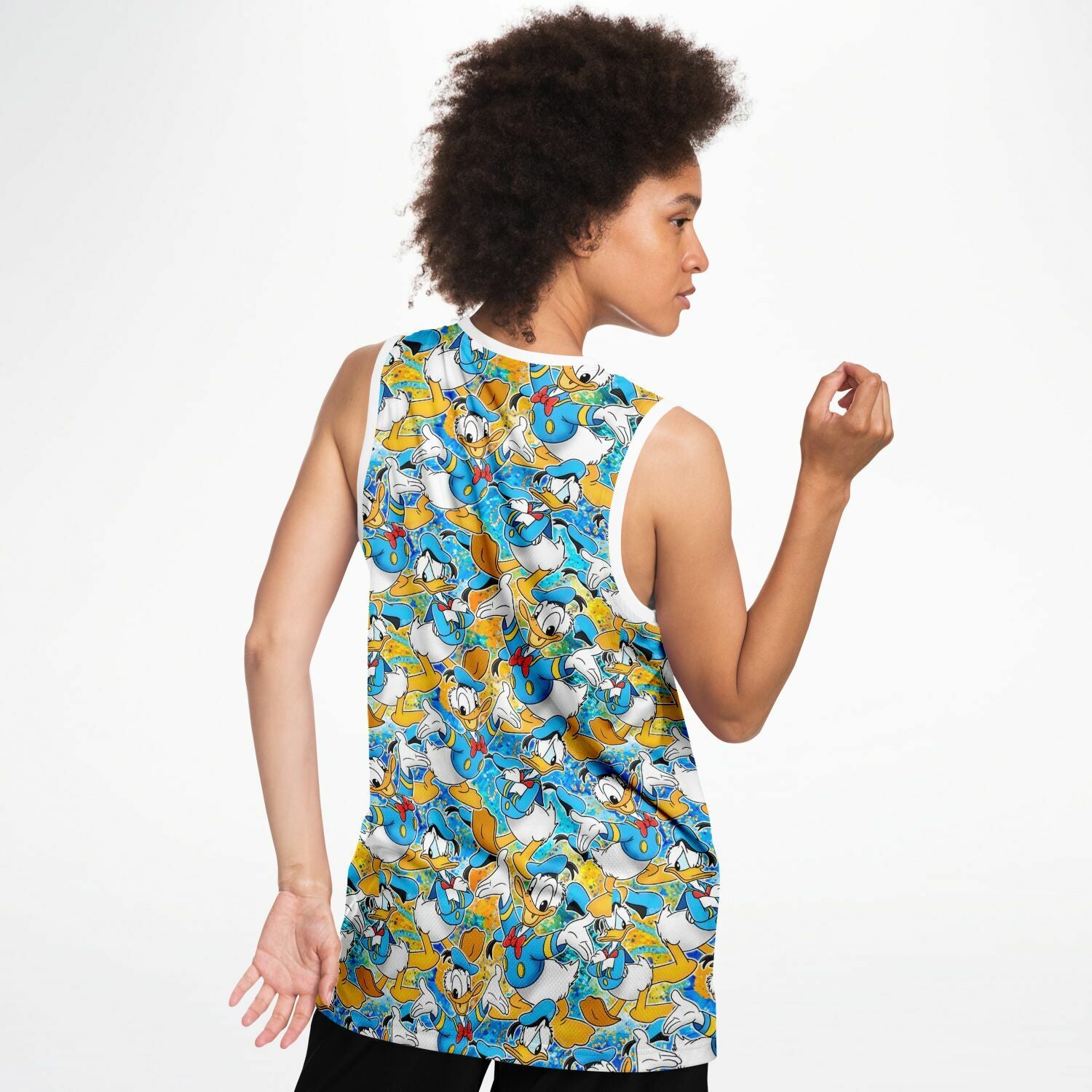 Donald Duck - Basketball Jersey