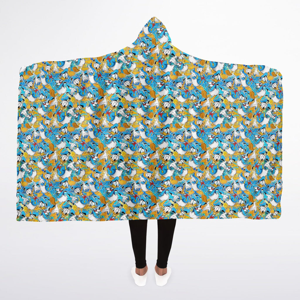 Donald Duck - Hooded Blanket Sherpa