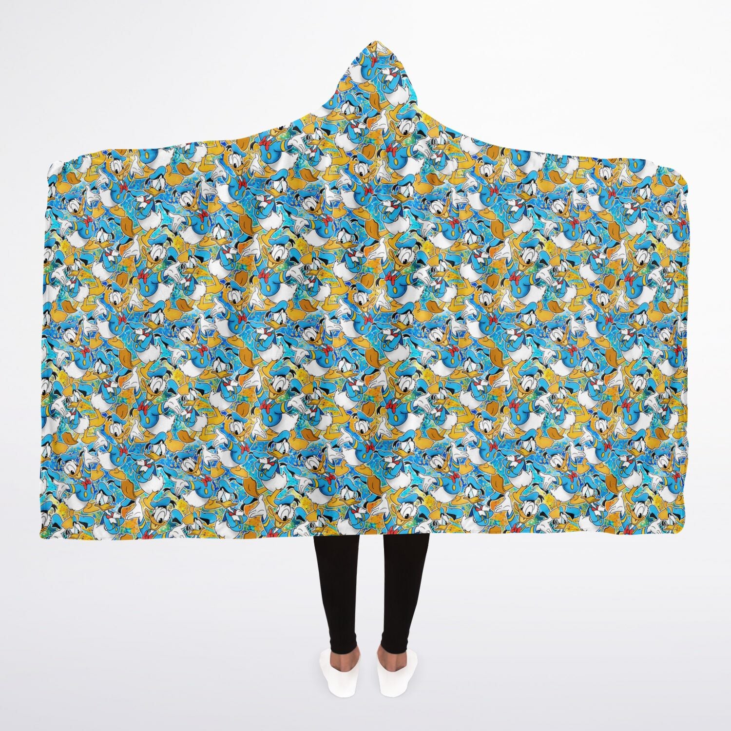 Donald Duck - Hooded Blanket Sherpa