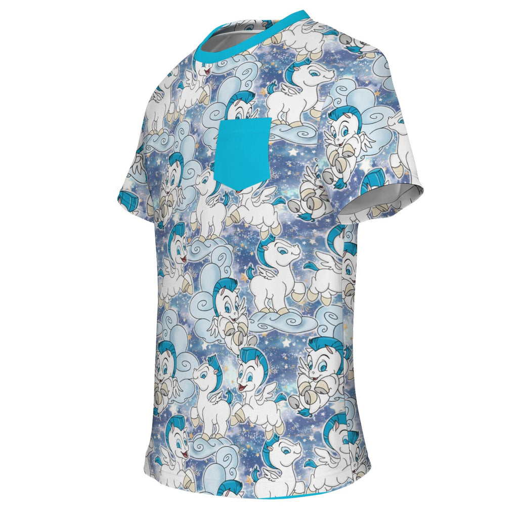 Baby Pegasus - Pocket T-shirt