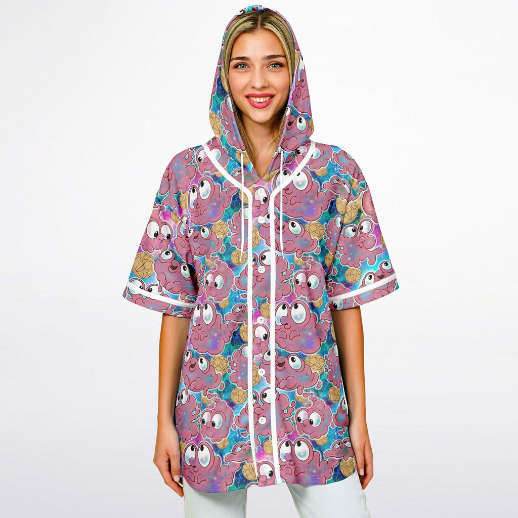Morphie -  Hooded Baseball Jersey