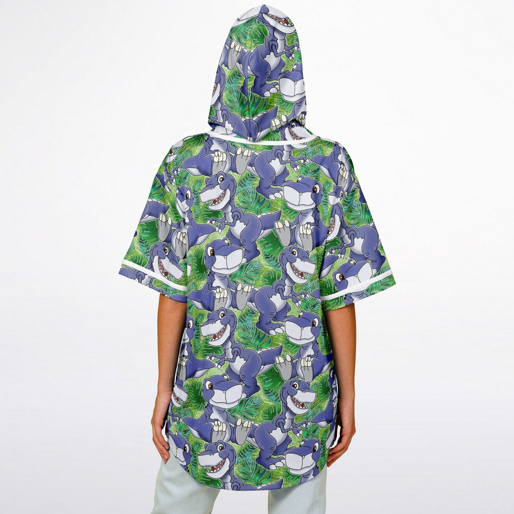 Chomper - Hooded Baseball Jersey