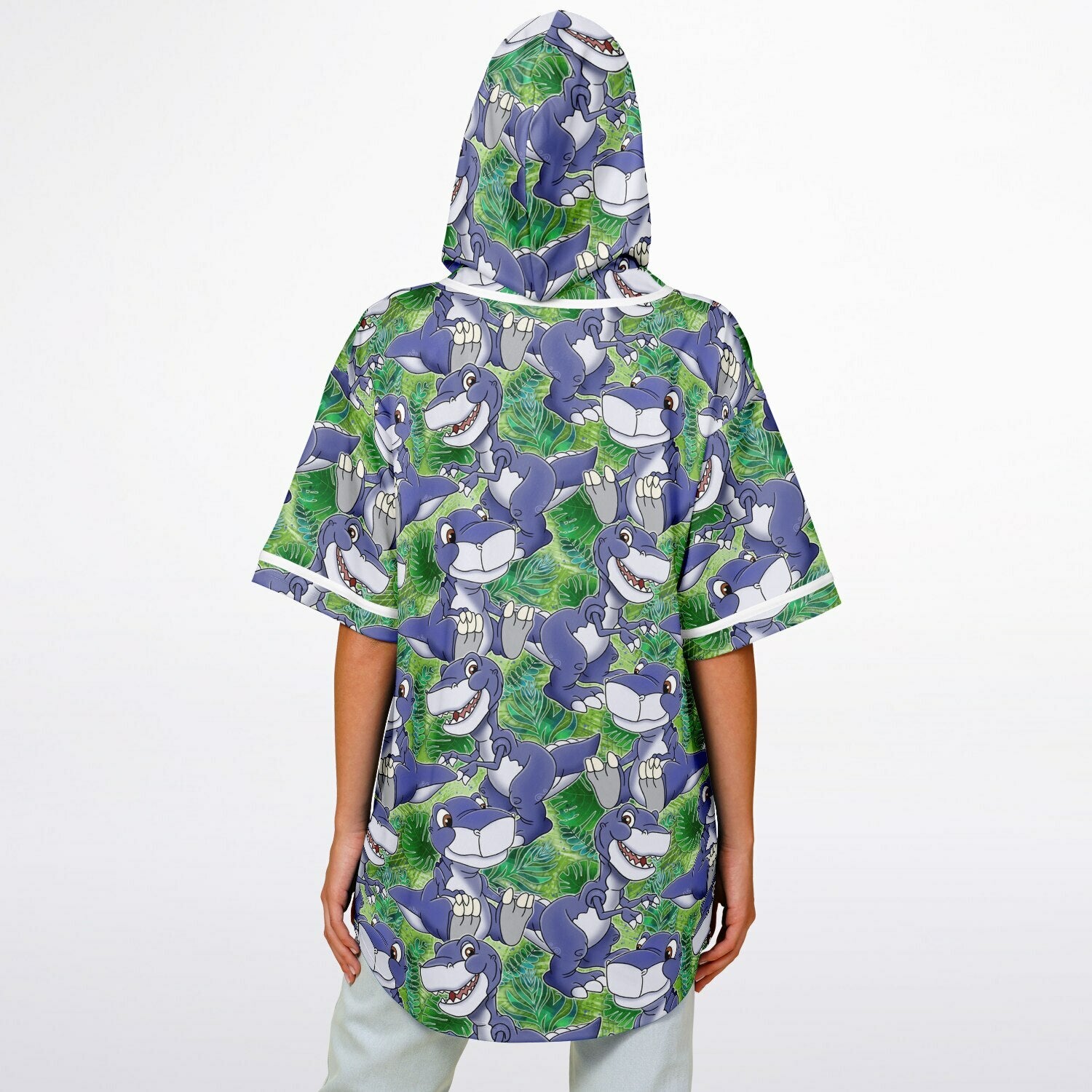 Chomper - Hooded Baseball Jersey