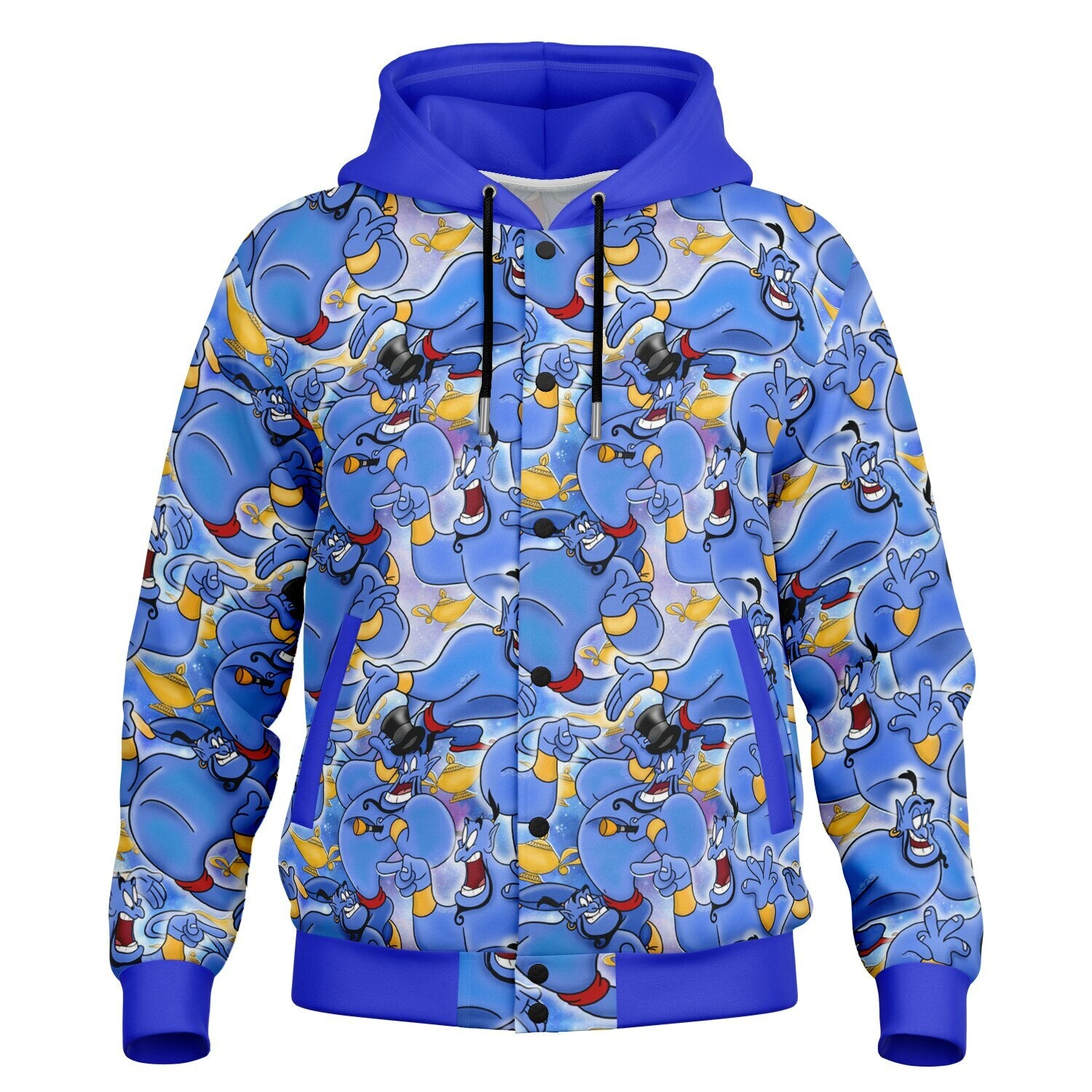 Genie - Hooded Baseball Jacket
