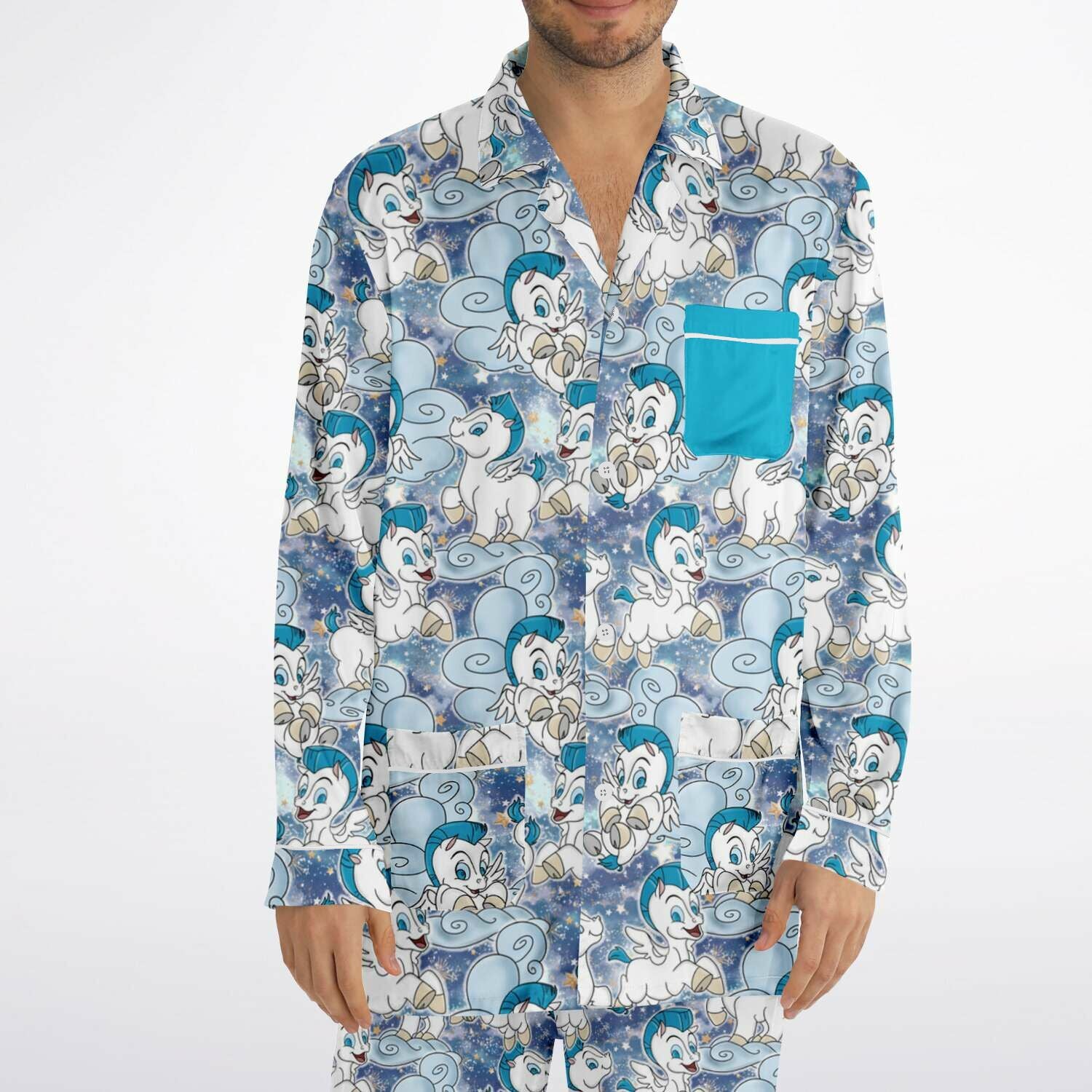Baby Pegasus - Satin Pajamas