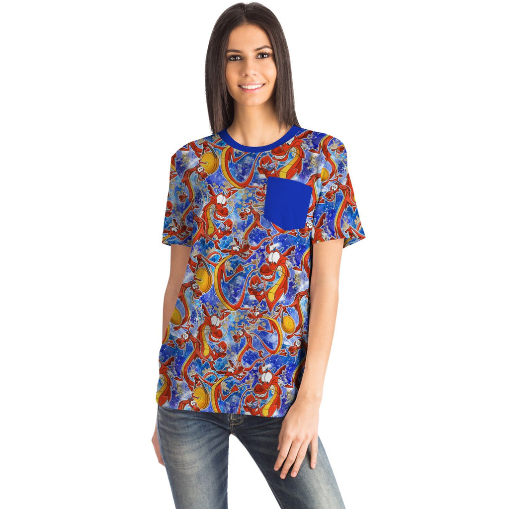 Mushu - Pocket T-shirt
