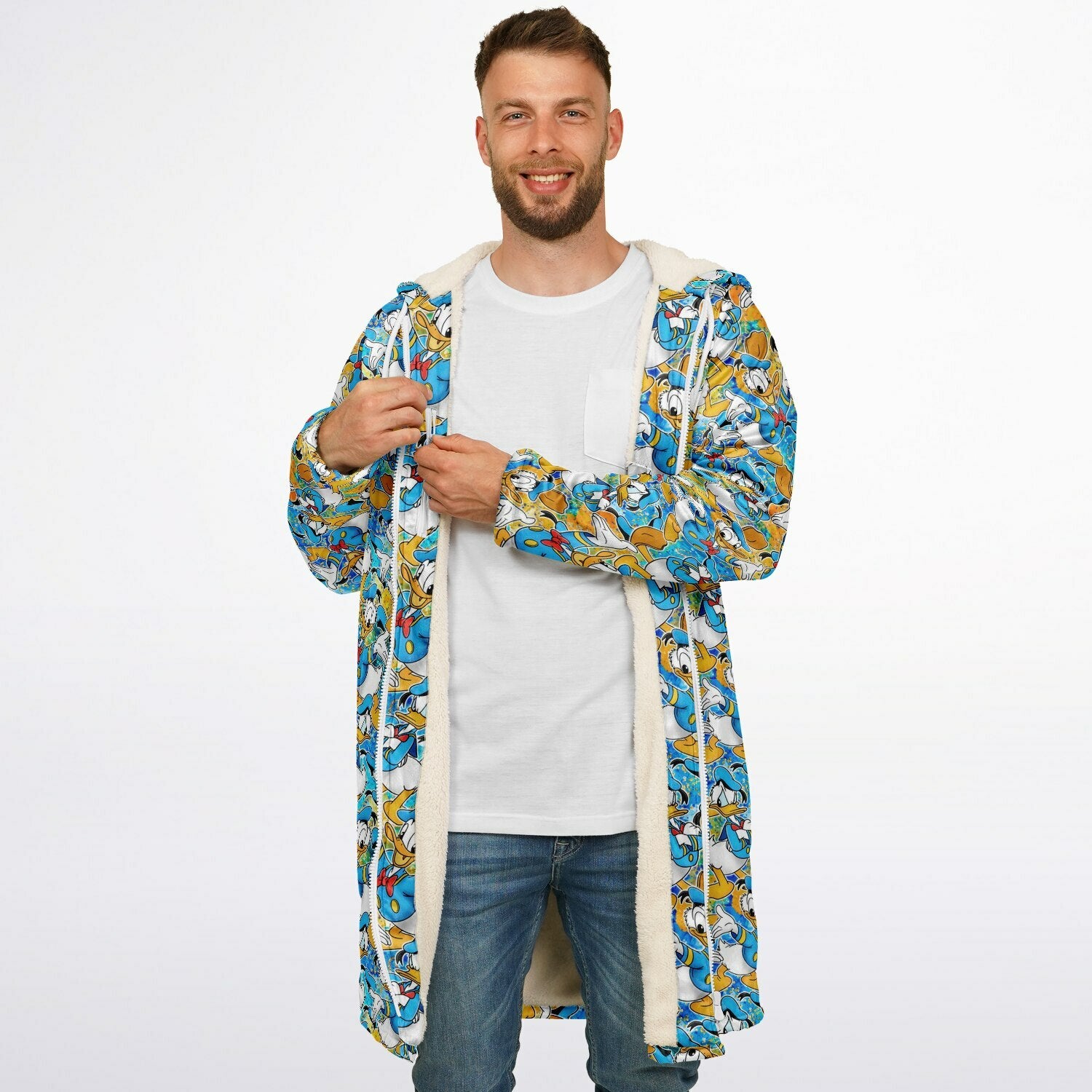 Donald Duck - Zipper Cloak