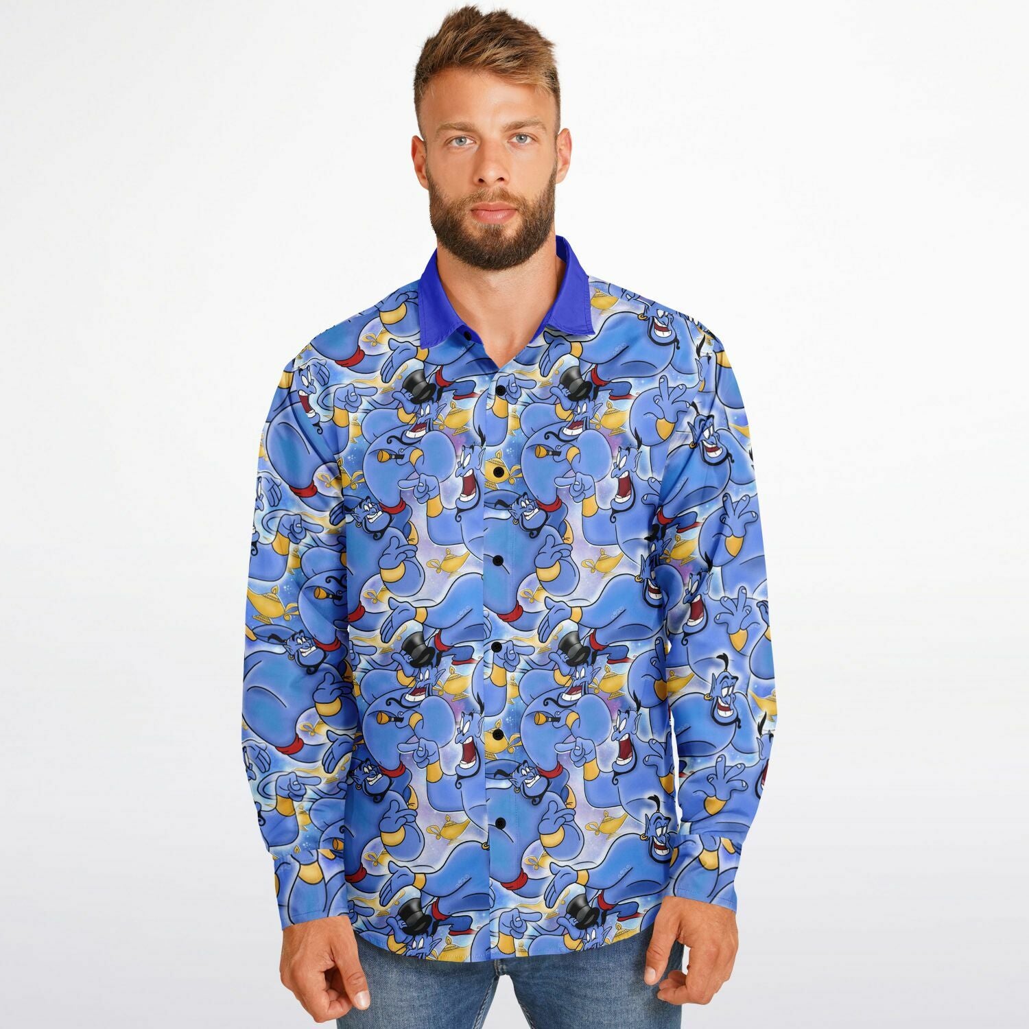 Genie - Long Sleeve Button Down Shirt